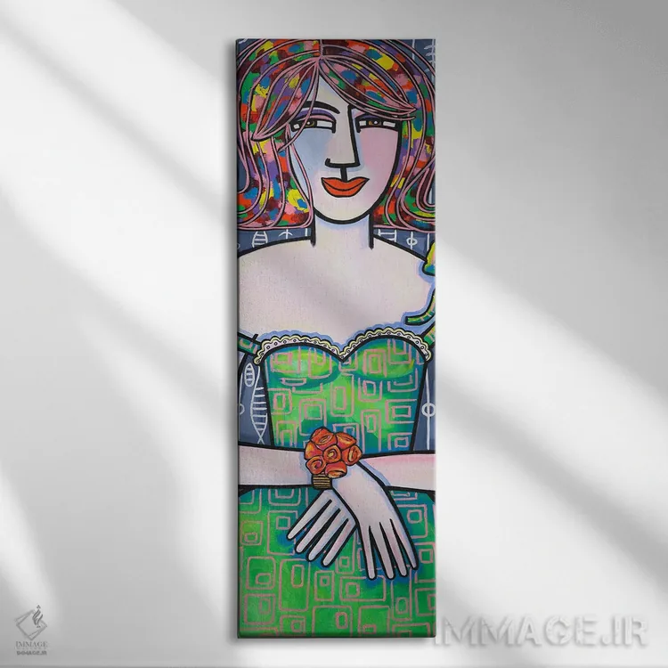 تابلو مهمانی پایاندبیرستان رؤیایی اثر ایلین ریچارد - نمای روبهرو روی دیوار