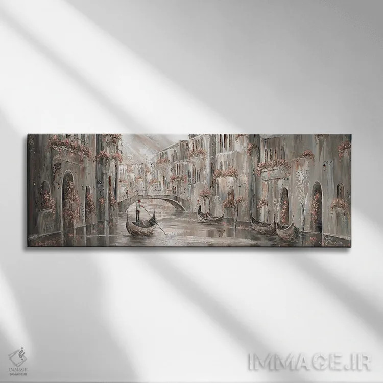 تابلو Venice Charm,اسرارآمیز، جذابیت ونیز اثر ایزابیلا کارولِویچ - نمای روبهرو روی دیوار