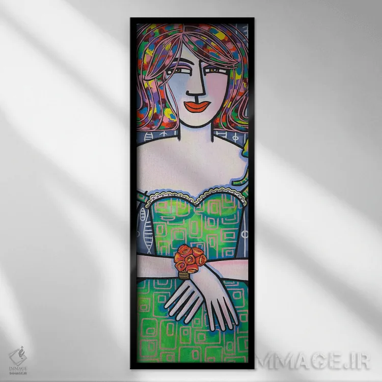 تابلو مهمانی پایاندبیرستان رؤیایی اثر ایلین ریچارد - نمای قابدار مشکی