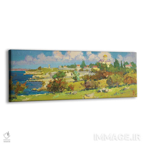 تابلو پاییز اثر ایگور پوزدف - نمای پرسپکتیو محصول