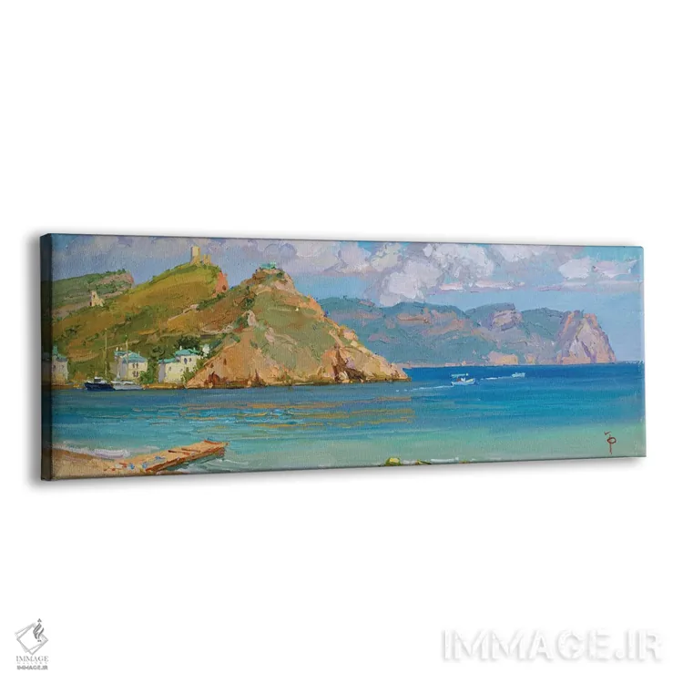 تابلو زیبایی دریای سیاه اثر ایگور پوزدف - نمای پرسپکتیو محصول