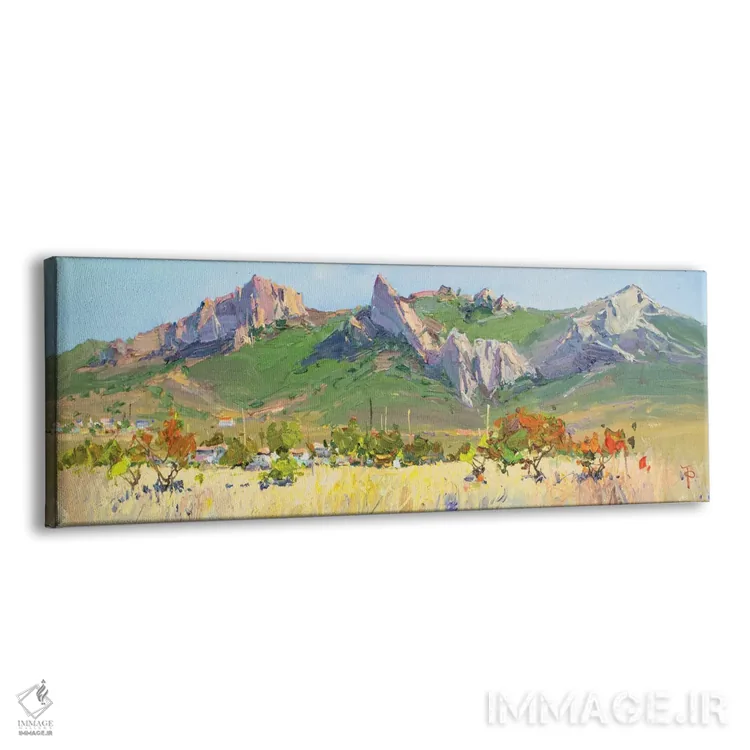 تابلو اوایل پاییز اثر ایگور پوزدف - نمای پرسپکتیو محصول