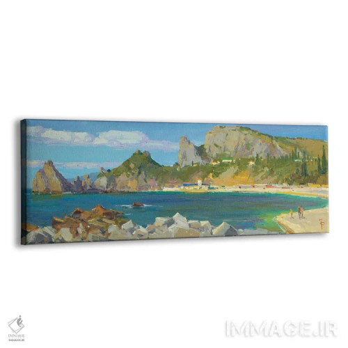 تابلو خلیج تفریحی اثر ایگور پوزدف - نمای پرسپکتیو محصول