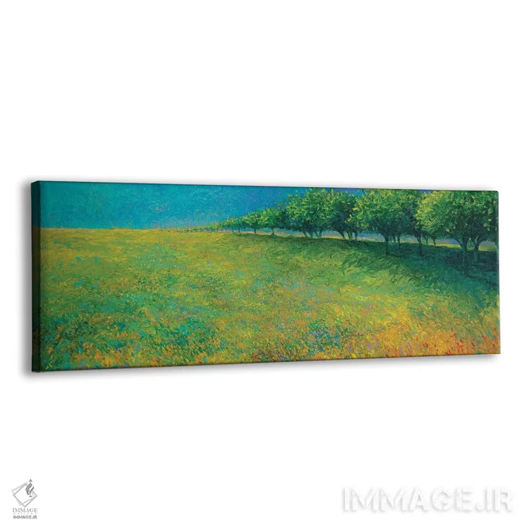 تابلو لبهٔ باغ میوه اثر آیریس اسکات - نمای پرسپکتیو محصول