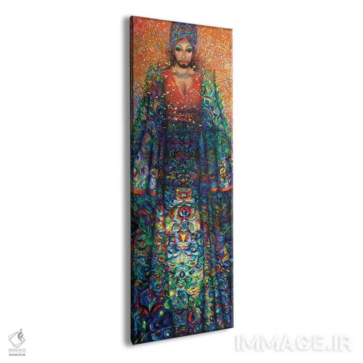 تابلو طلوع لسی انبه اثر آیریس اسکات - نمای پرسپکتیو محصول