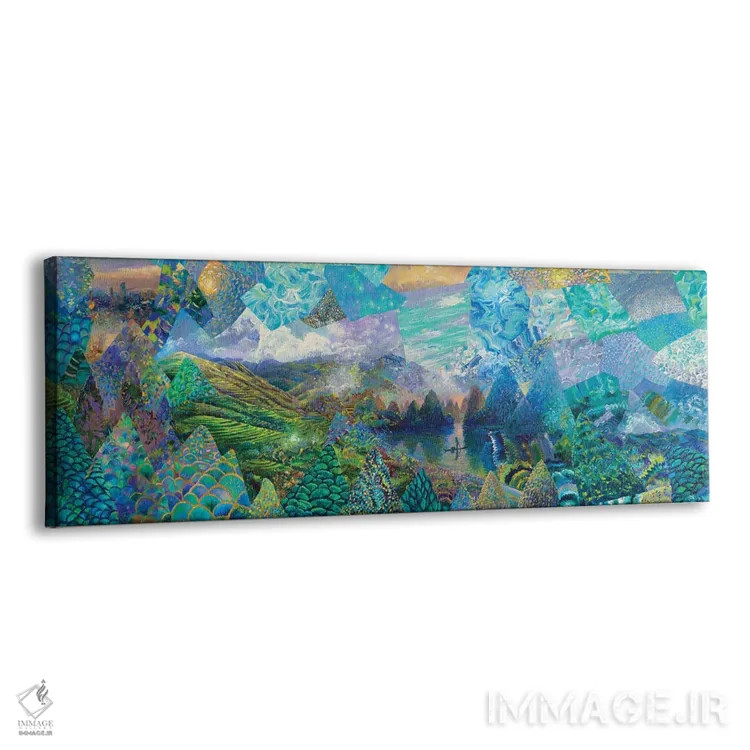 تابلو کامبوج اثر آیریس اسکات - نمای پرسپکتیو محصول