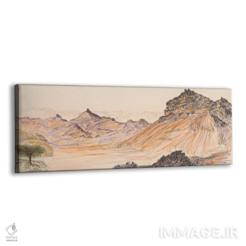 تابلو نهر گاوانیم (جریان آب در اسرائیل) اثر ایستو ریمر - نمای پرسپکتیو محصول
