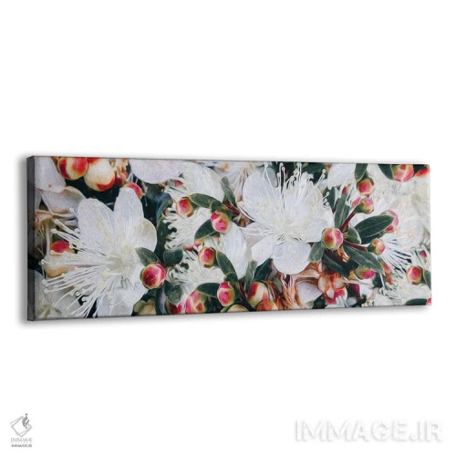 تابلو شکوفهٔ گیلاس رنگارنگ بهاری اثر ایوجنیا بیدیوک - نمای پرسپکتیو محصول