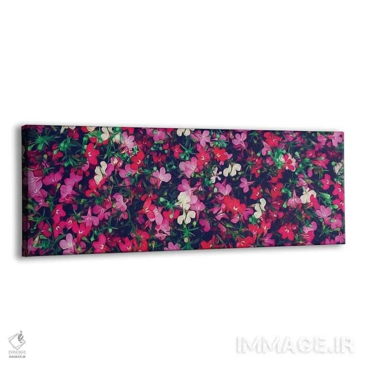 تابلو پسزمینهای از گلهای وحشی اثر ایوجنیا بیدیوک - نمای پرسپکتیو محصول