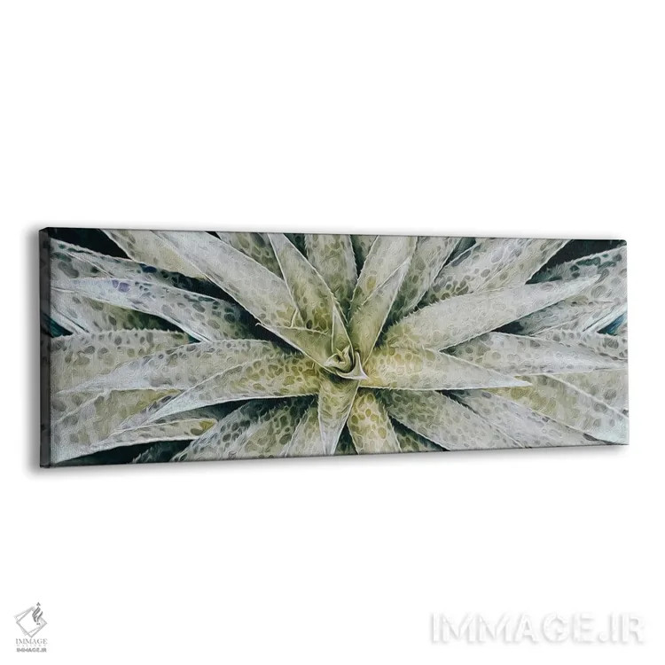 تابلو قرمز سفید (Scarlet سفید - احتمالاً اشاره به گل یا رنگ خاص) اثر ایوجنیا بیدیوک - نمای پرسپکتیو محصول