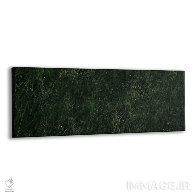 تابلو چمن سبز اثر ایوجنیا بیدیوک - نمای پرسپکتیو محصول