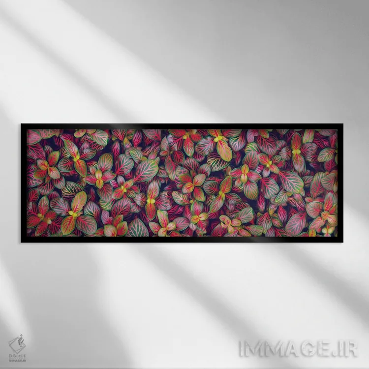 تابلو فیتونیا چندرنگ اثر ایوجنیا بیدیوک - نمای قابدار مشکی