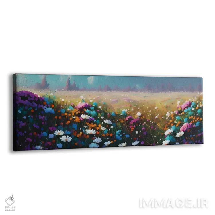 تابلو گلهای وحشی اثر ایوجنیا بیدیوک - نمای پرسپکتیو محصول