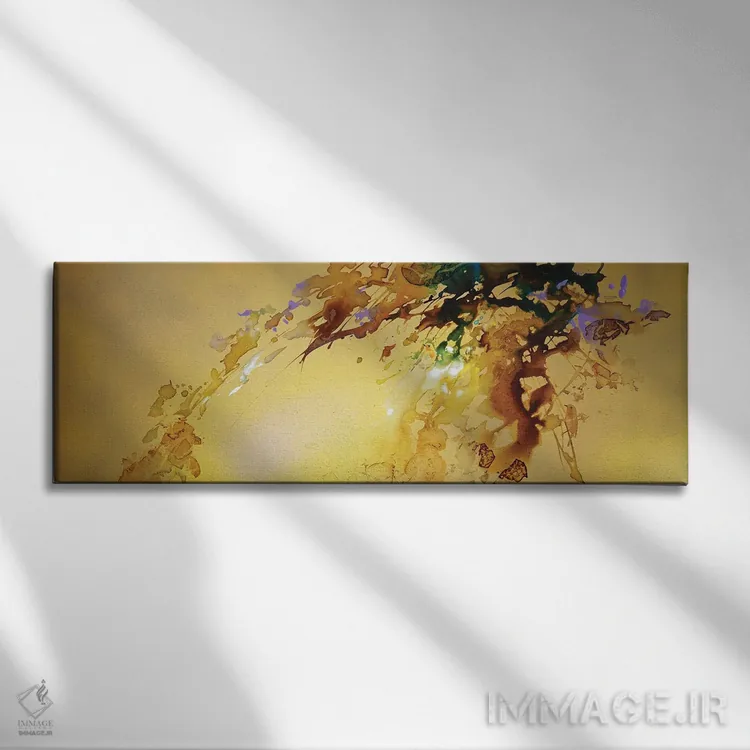 تابلو سه پرنده اثر ایگور ژوک - نمای روبهرو روی دیوار