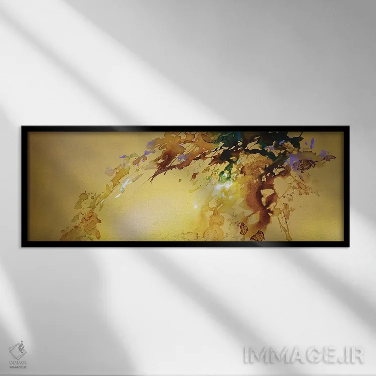 تابلو سه پرنده اثر ایگور ژوک - نمای قابدار مشکی