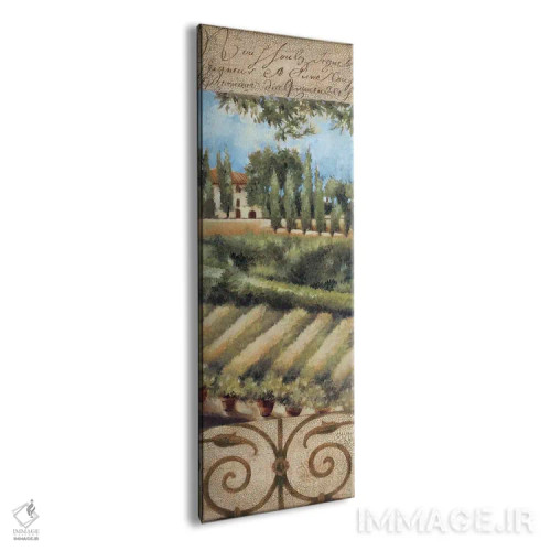 تابلو ویلای توسکانی ۱ اثر لیز جارباور - نمای پرسپکتیو محصول