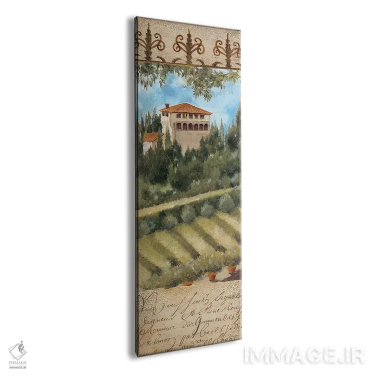 تابلو ویلای توسکانی ۲ اثر لیز جارباور - نمای پرسپکتیو محصول