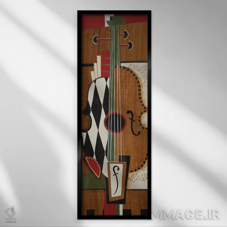 تابلو پیکاسو اثر لیز جارباور - نمای قابدار مشکی