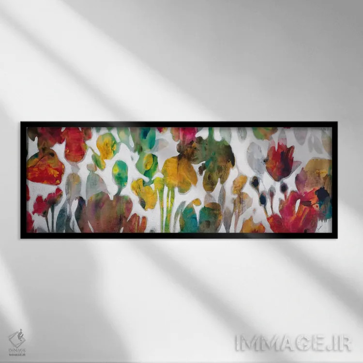 تابلو زمین نو اثر لیز جارباور - نمای قابدار مشکی