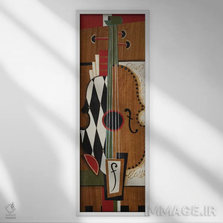 تابلو پیکاسو اثر لیز جارباور - نمای قابدار سفید