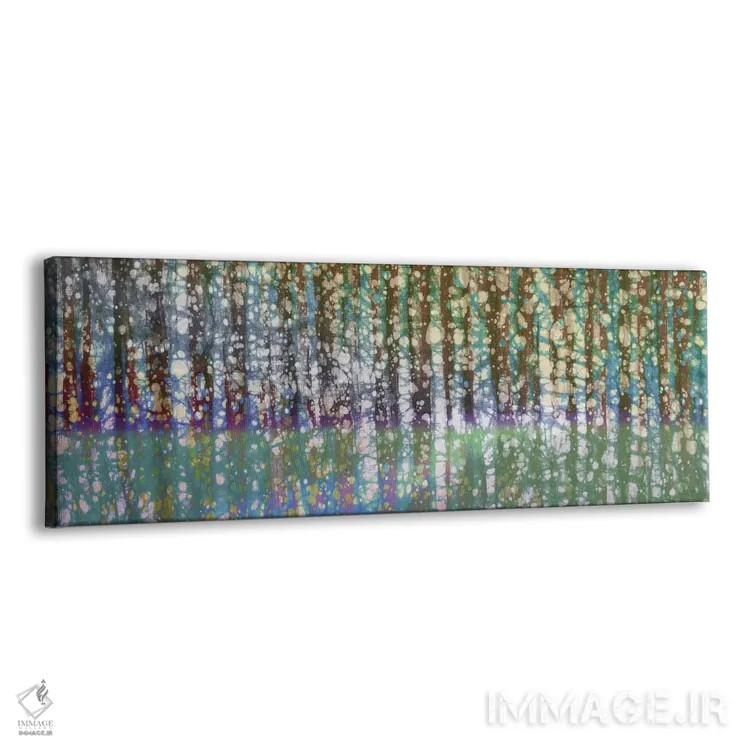 تابلو بتیک توس (تکنیک چاپ روی پارچه) اثر جان باتلر - نمای پرسپکتیو محصول