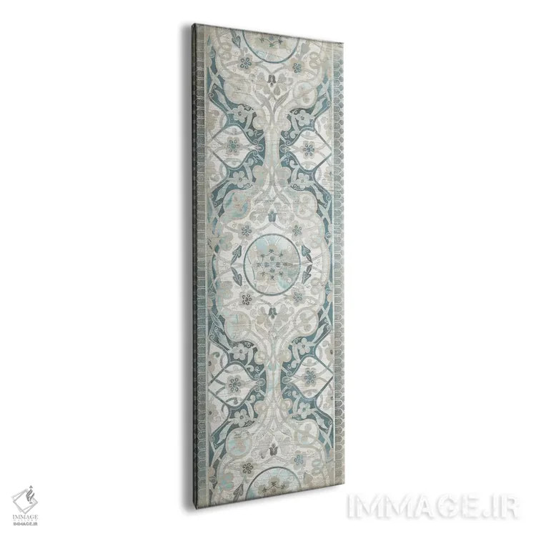 تابلو پنل ایرانی عتیقه ۱ اثر جون اریکا وس - نمای پرسپکتیو محصول