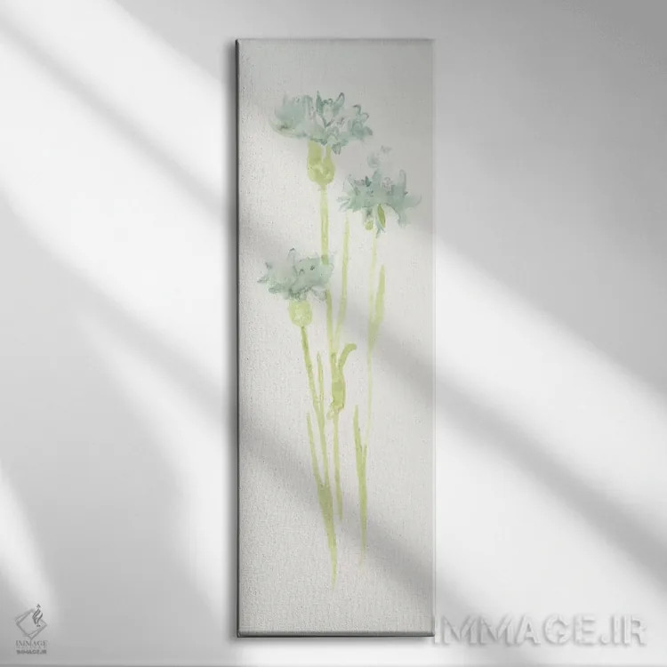 تابلو مطالعهٔ گل گندمی چهارم اثر جون اریکا وس - نمای روبهرو روی دیوار