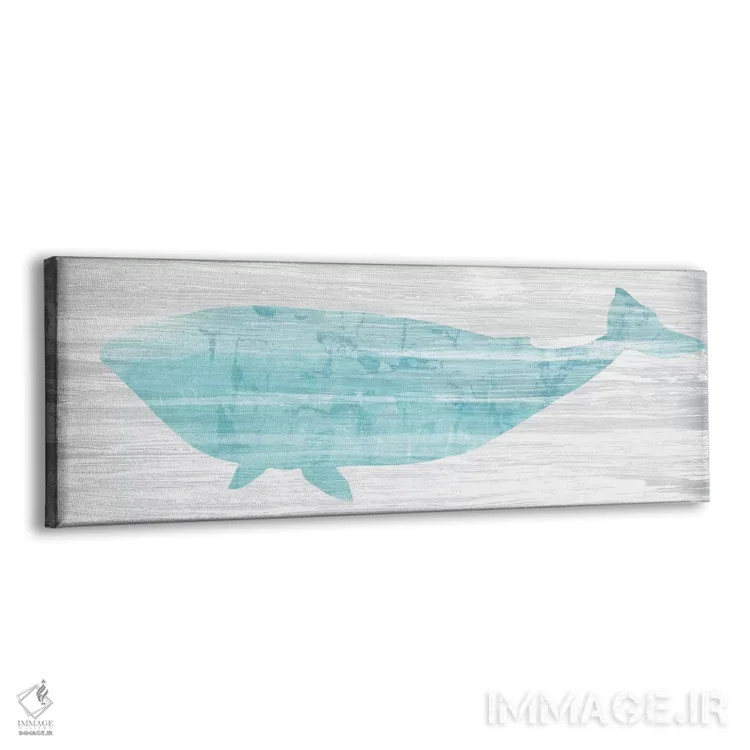 تابلو نهنگ کهنهکار دو اثر جون اریکا وس - نمای پرسپکتیو محصول