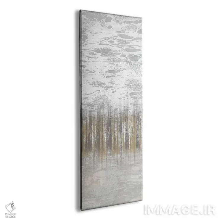 تابلو خطوط نامنظم خنثی II اثر جنیفر گلدبرگر - نمای پرسپکتیو محصول