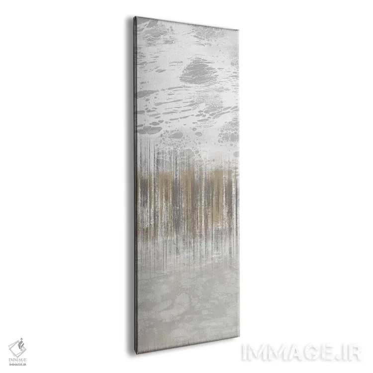 تابلو خطوط نامنظم خنثی I اثر جنیفر گلدبرگر - نمای پرسپکتیو محصول