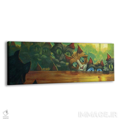 تابلو مزاحم اثر جف هینی - نمای پرسپکتیو محصول