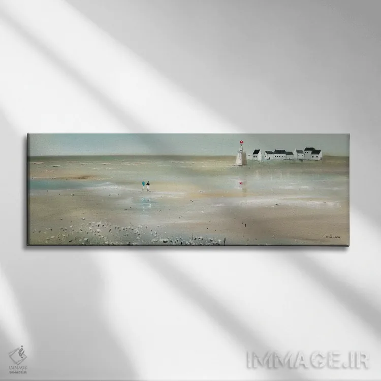 تابلو صف جلویی II اثر ژان ژونو - نمای روبهرو روی دیوار