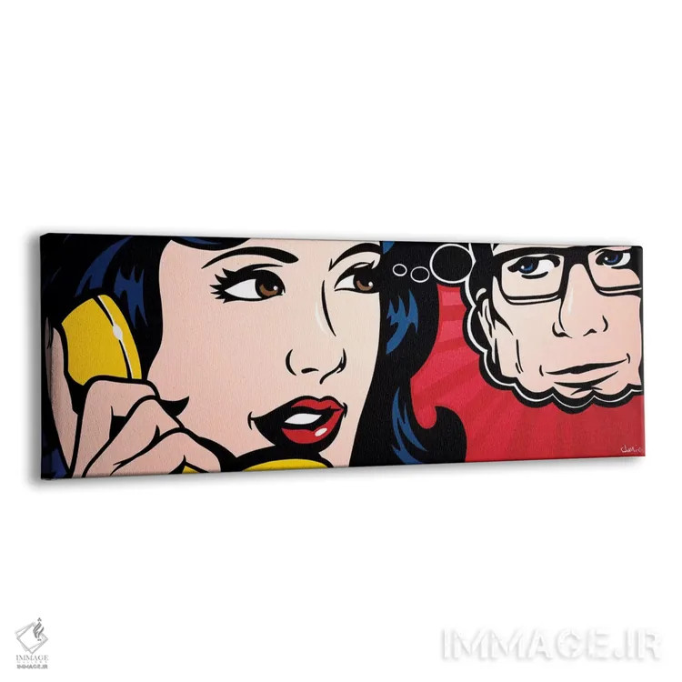 تابلو به یاد تو اثر جیمز لی - نمای پرسپکتیو محصول