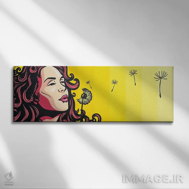 تابلو در آرزوی تابستان اثر جیمز لی - نمای روبهرو روی دیوار