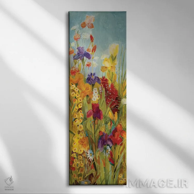 تابلو شادی ۱ اثر جیل مارتین - نمای روبهرو روی دیوار