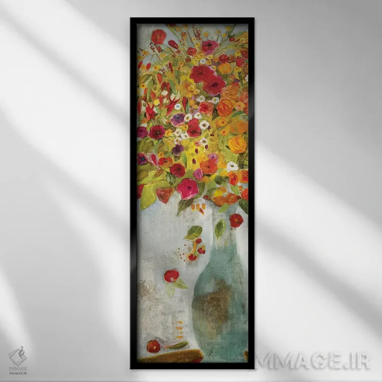 تابلو شور و هیجان 1 اثر جیل مارتین - نمای قابدار مشکی