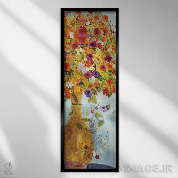 تابلو شور و هیجان 2 اثر جیل مارتین - نمای قابدار مشکی