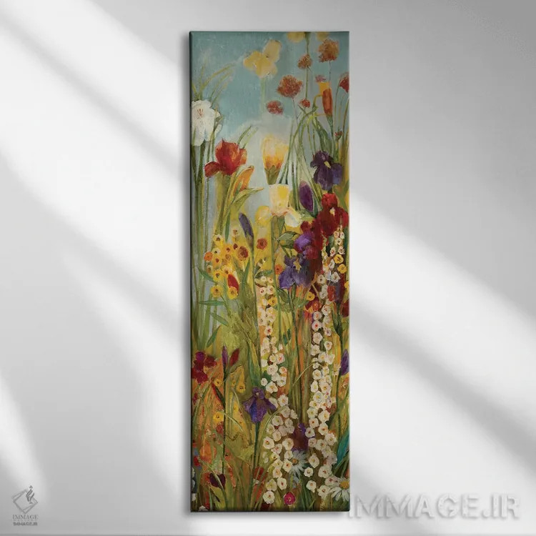 تابلو شادی ۲ اثر جیل مارتین - نمای روبهرو روی دیوار