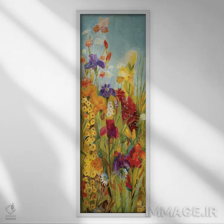 تابلو شادی ۱ اثر جیل مارتین - نمای قابدار سفید