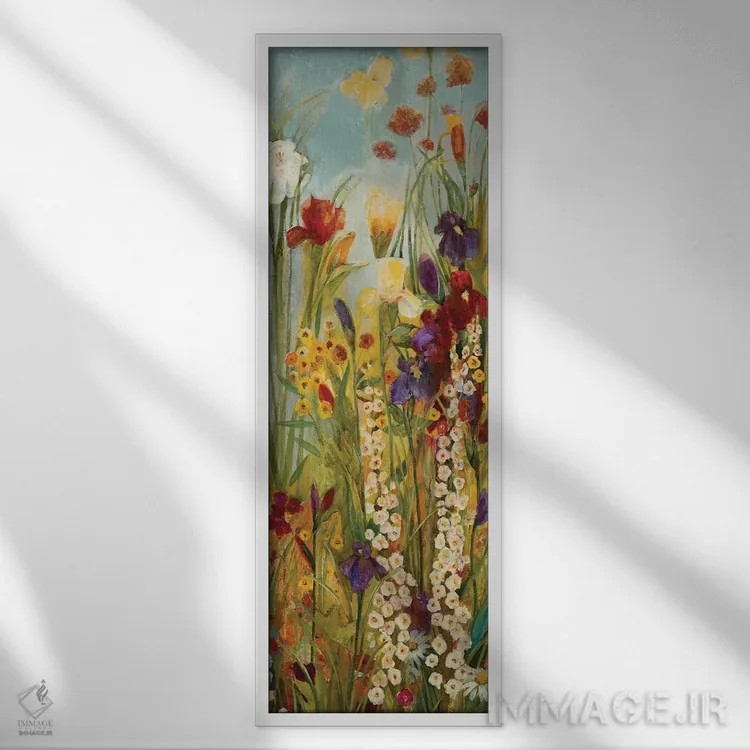 تابلو شادی ۲ اثر جیل مارتین - نمای قابدار سفید