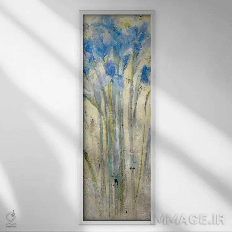 تابلو نگاه ۱ اثر جیل مارتین - نمای قابدار سفید