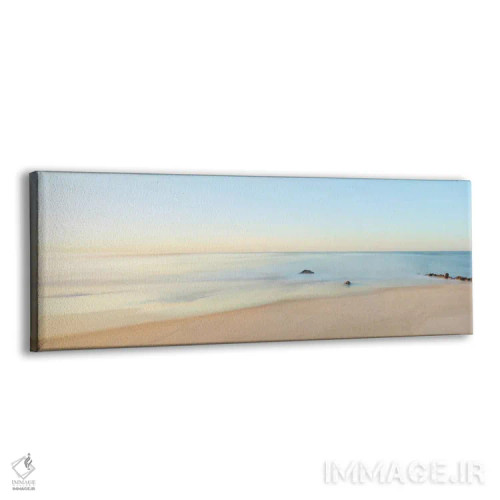 تابلو پانورامای منظره ساحلی II اثر جیمز مکلافلین - نمای پرسپکتیو محصول
