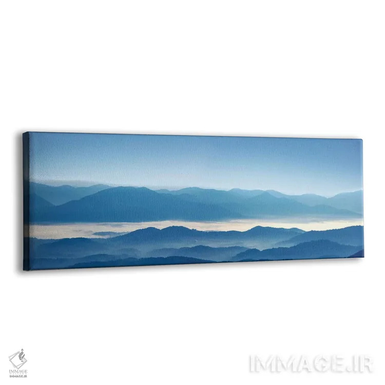 تابلو کوههای مهآلود XII اثر جیمز مکلافلین - نمای پرسپکتیو محصول