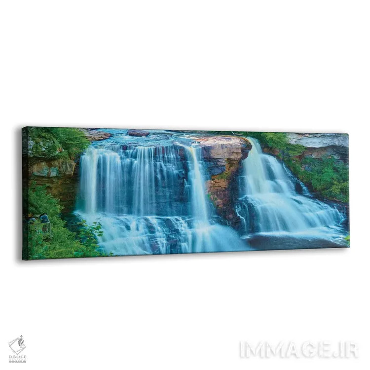 تابلو پانورامای آبشار II اثر جیمز مکلافلین - نمای پرسپکتیو محصول