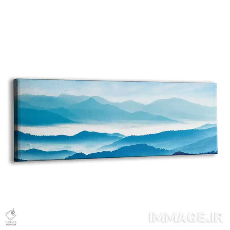 تابلو کوههای مهآلود XI اثر جیمز مکلافلین - نمای پرسپکتیو محصول