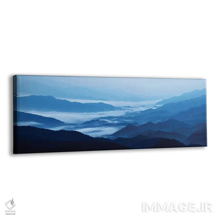 تابلو کوههای مهآلود XIII اثر جیمز مکلافلین - نمای پرسپکتیو محصول