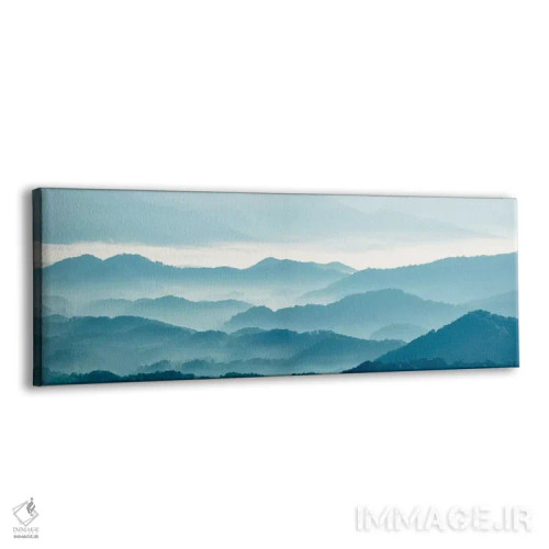 تابلو کوهستان مهآلود X اثر جیمز مکلافلین - نمای پرسپکتیو محصول