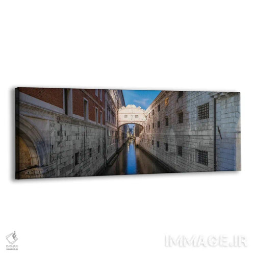 تابلو Venice, Italy,پانورامای پل آهها (پونته دی سوسپیری)، ونیز، ایتالیا اثر یان بکه - نمای پرسپکتیو محصول