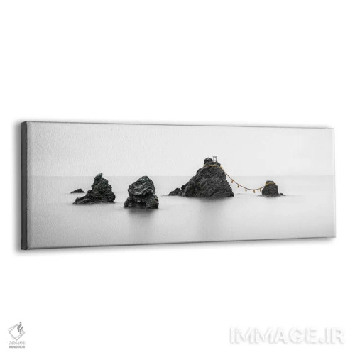 تابلو Mie Prefecture, Japan,صخرههای میئوتو ایوا، استان میه، ژاپن اثر یان بکه - نمای پرسپکتیو محصول