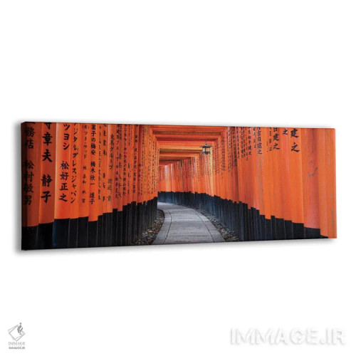 تابلو Japan,معبد فوشیمی ایناری تایشا در کیوتو، ژاپن اثر یان بکه - نمای پرسپکتیو محصول